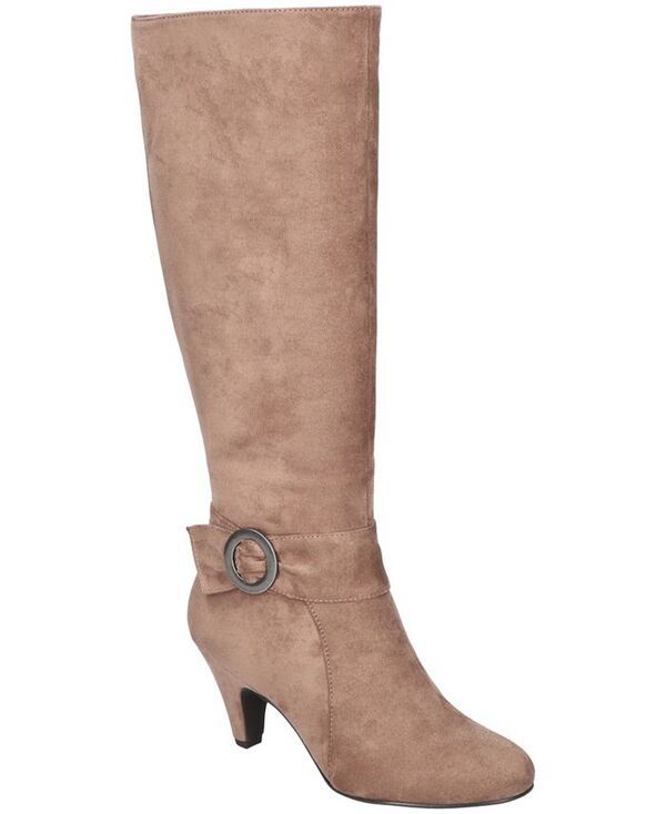 ベラヴィータ レディース シューズ ブーツ・レインブーツ トール ブーツ Bella Vita Womens Rima Tall Dress Boots Taupe Suede トープ