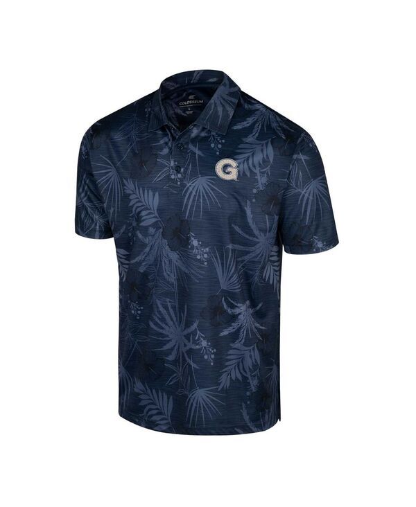 コロシアム メンズ トップス ポロシャツ Colosseumens Navy Georgetown Hoyas Palms Polo Shirt Navy ネイビー コロシアム メンズ トップス ポロシャツ Colosseumens Navy Georgetown Hoyas Palms Polo Shirt Navy ネイビー
