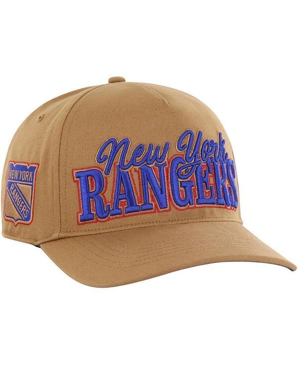 47 ブランド メンズ アクセサリー 帽子 47 Brand Mens Tan New York Rangers Barnes Hitch Adjustable Hat Tan タン