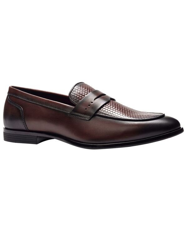 カルロスサンタナ メンズ シューズ スリッポン・ローファー Carlos by Carlosantana Mensolstice Penny Loafers Brown ブラウン