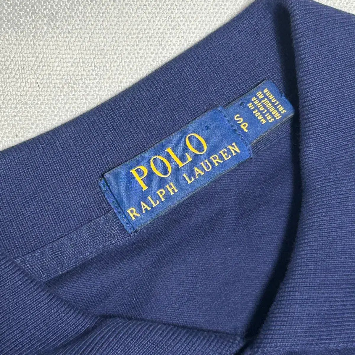S ポロラルフローレン ネイビー カラ―半袖Tシャツ S ポロラルフローレン ネイビー カラ―半袖Tシャツ