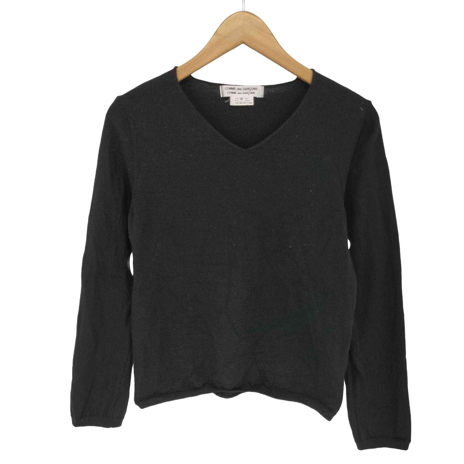 コムデギャルソンコムデギャルソン COMME des GARCONS COMME des GARCONS ウール Vネックニット レディース JPN：S