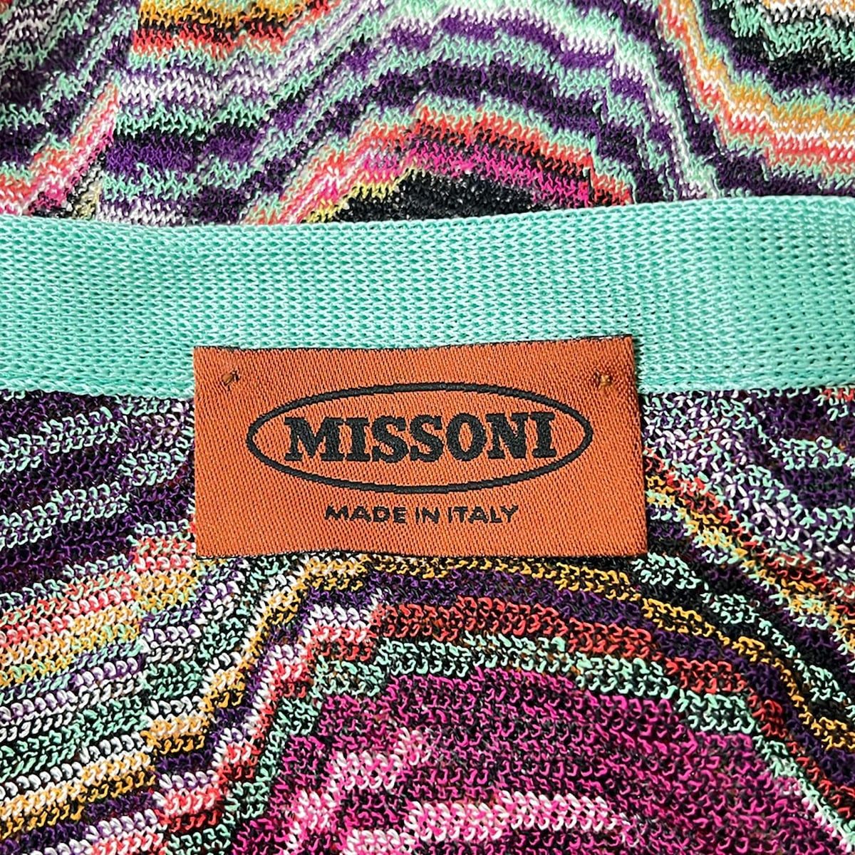 MISSONI(ミッソーニ) カーディガン サイズ48 XL レディース - ライト