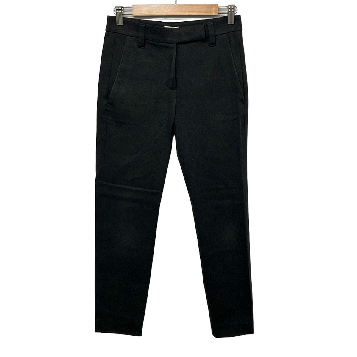 BRUNELLO CUCINELLI(ブルネロクチネリ) パンツ サイズI 38 レディース美品 - ダークグレー フルレングス