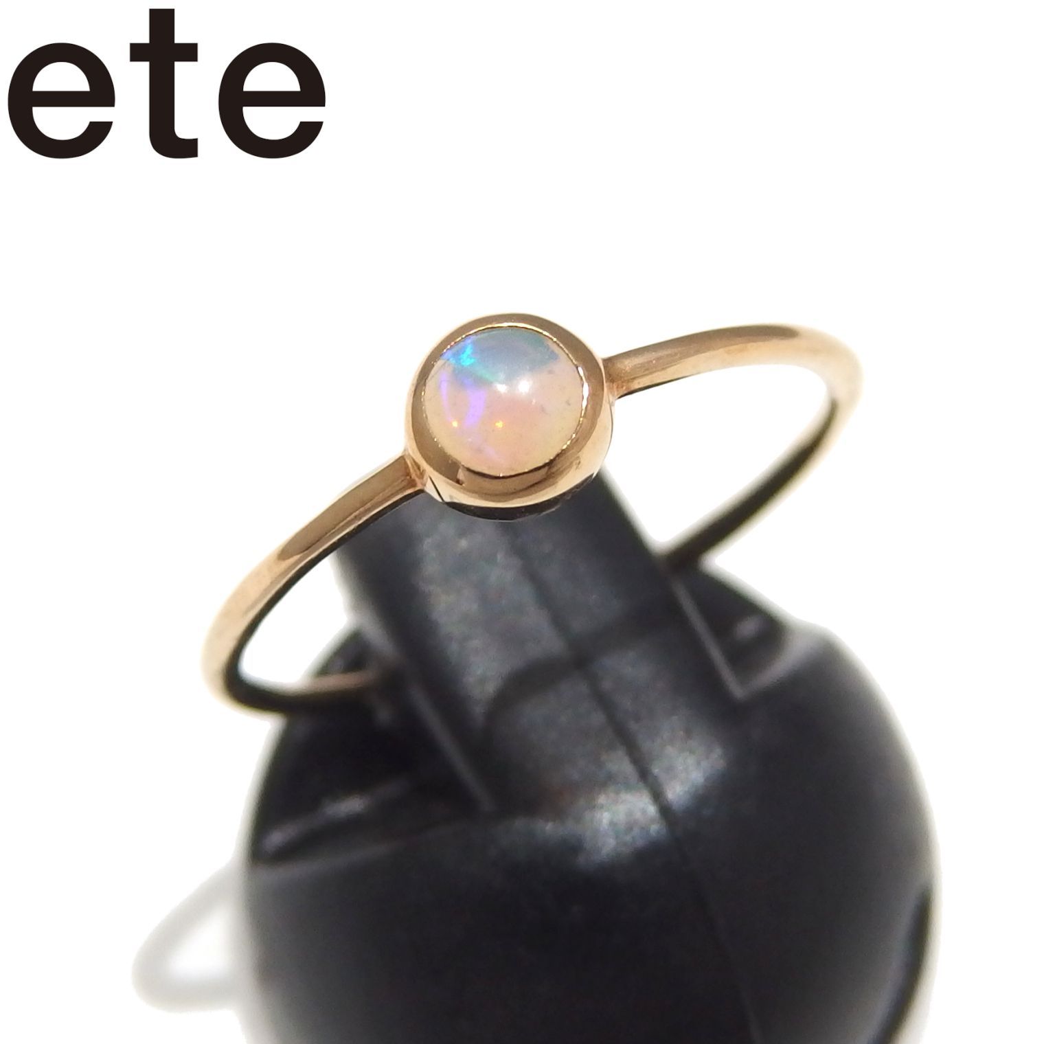 良品☆ete K10 ゴールド オパール リング 指輪 エテ 約11号☆ - メルカリ