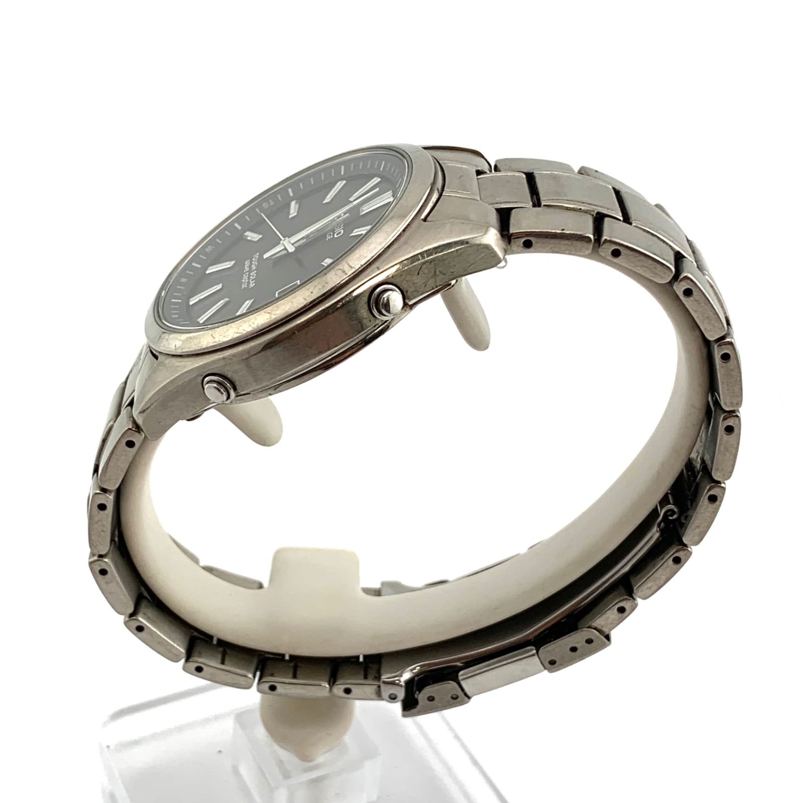 中古】CASIO LINEAGE LIW-130T チタン 電波ソーラー - メルカリ