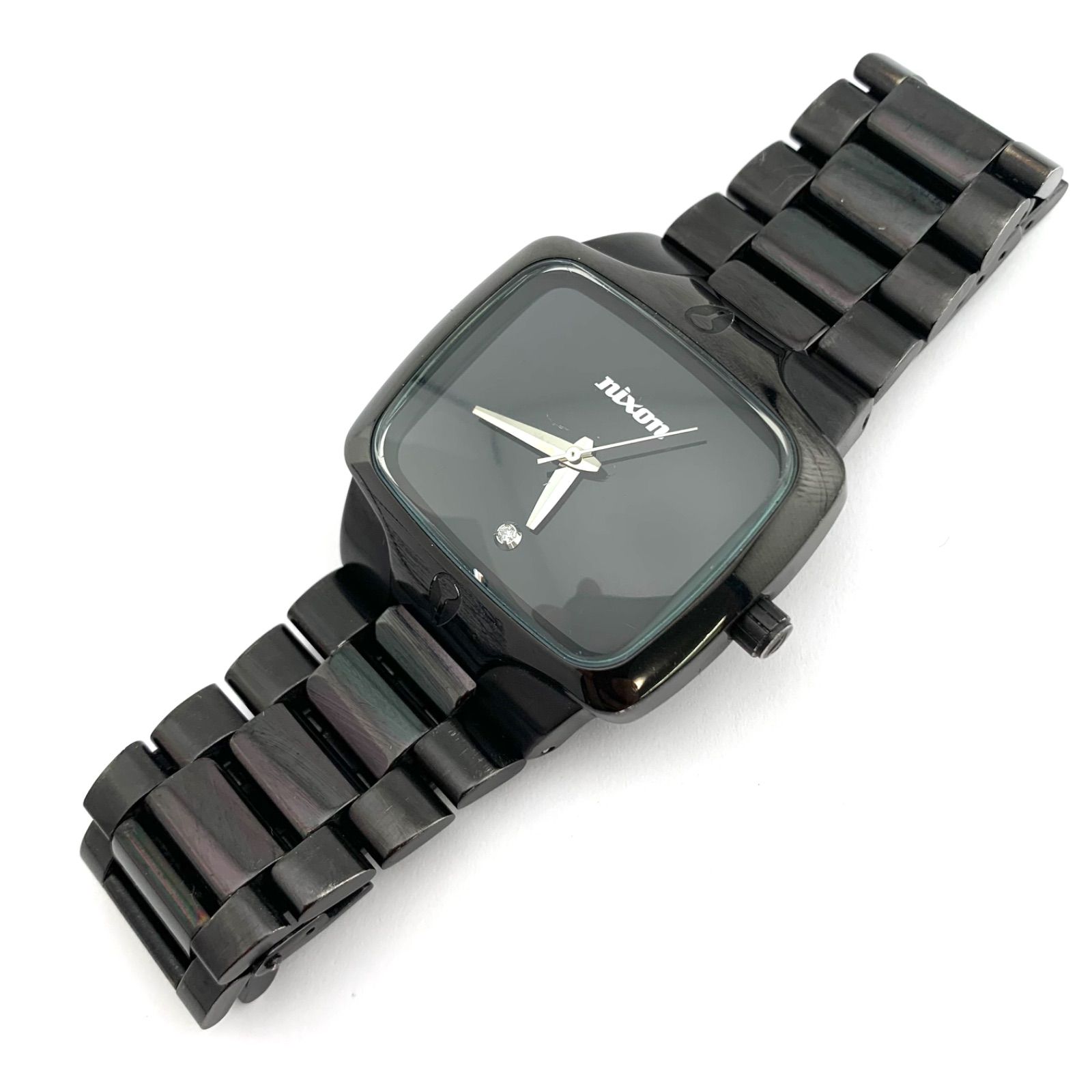 中古】NIXON 7A 腕時計 クォーツ ブラック - メルカリ