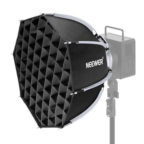 【新品】NEEWER BASICS 八角形ソフトボックス Bowensマウント 45cm クイックリリースソフトボックス照明セット グリッド付き オクタゴンソフトボックス 折りたたみ式 Aputure 150C/Godox SL60W/FS3 a56254d3
