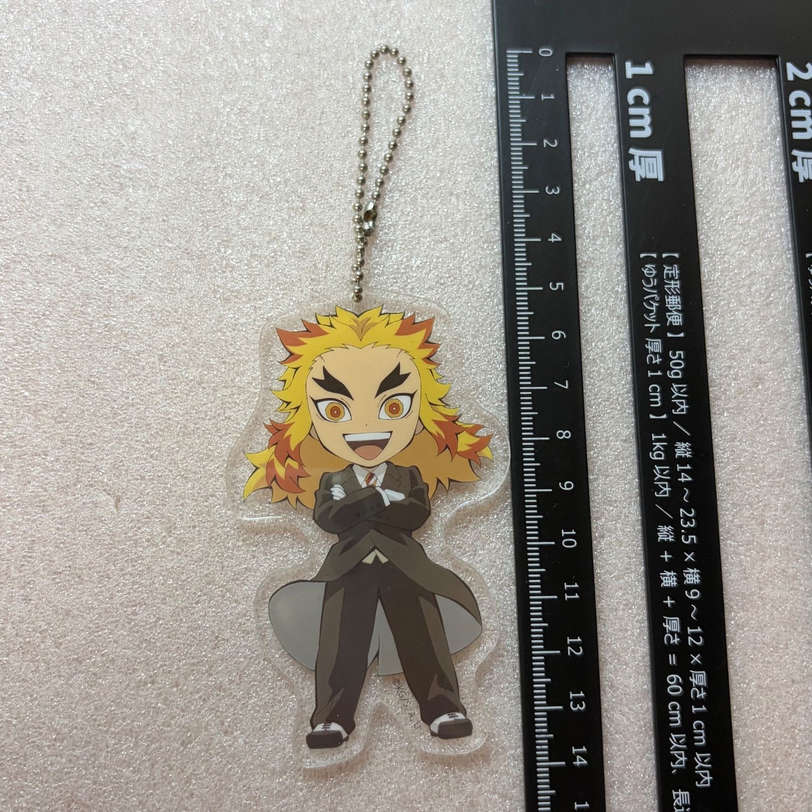 ☆ 鬼滅の刃　アクリルチャームコレクション　煉獄杏寿郎 レア商品情報‼️】 鬼滅の刃全集中展ご当地SDアクリルチャーム宮城 キーホルダー・アクリルキーホルダー