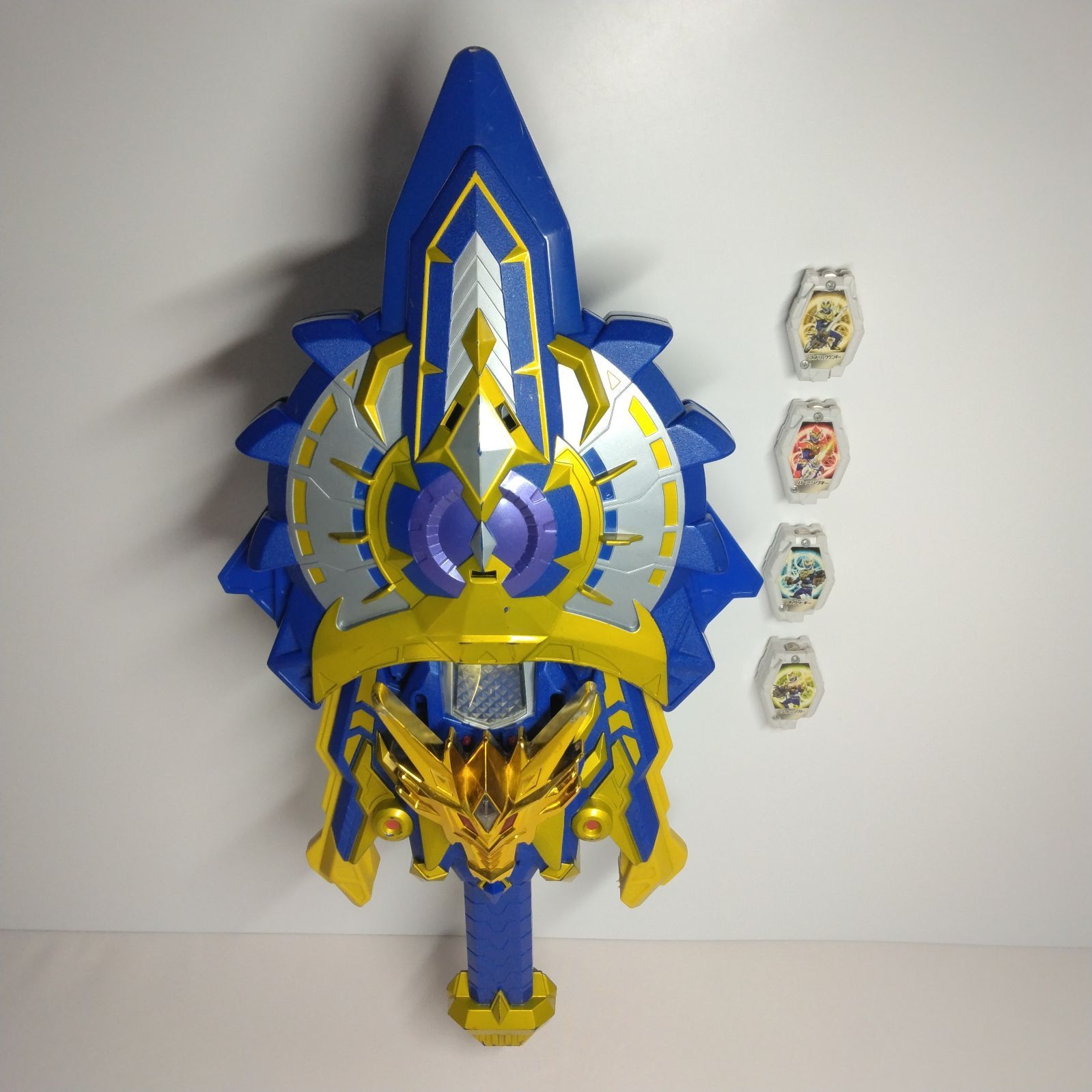 魔弾戦記 リュウケンドー DX ゴッドゲキリュウケン マダンキー タカラトミー God Ryukendo DX God Gekiryuken God Dragon Sword Madan Key Set TAKARATOMY Japan