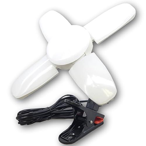 60W LED電球付屋内用クリップランプ スーパールミネX60CL SLX-60CL/ bf9f1a35