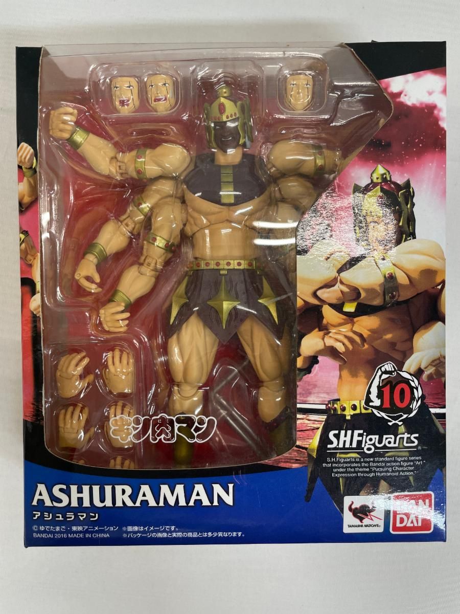 S．H．フィギュアーツ キン肉マン アシュラマン 約155mm ABS&PVC製 塗装済み可動フィギュア