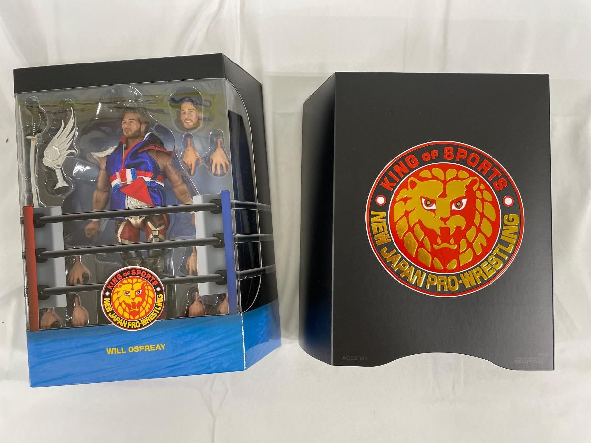 【未開封】ウィル・オスプレイ 「New Japan Pro-Wrestling」 アクションフィギュア