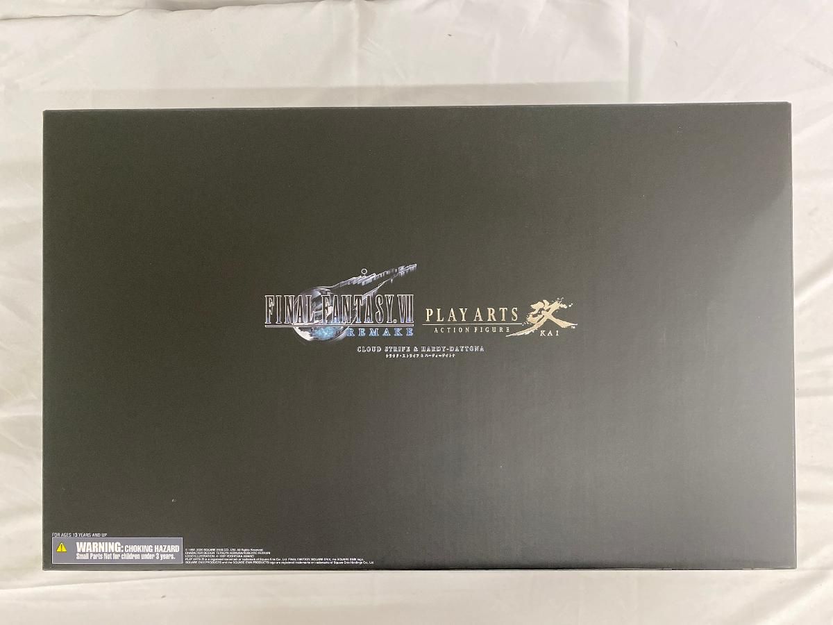 ♪ファイナルファンタジー7 リメイク プレイアーツ改 クラウド・ストライフ&ハーディ＝デイトナ PLAY ARTS改■＊同梱不可