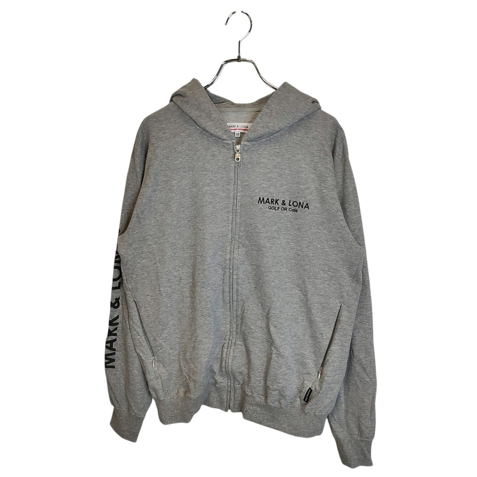 MARK&LONA マークアンドロナ ゴルフ GOLF OR Café Hoodie ジップアップ