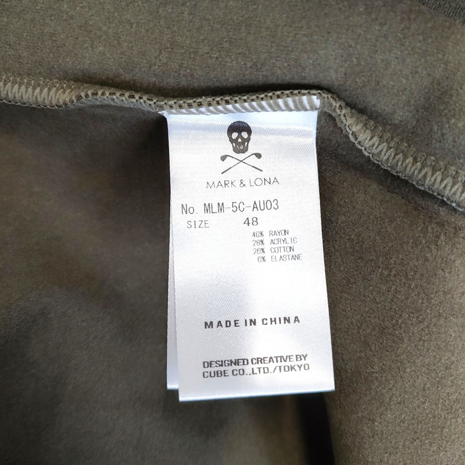 MARK&LONA マークアンドロナ ゴルフ 25AW ICON Mock Neck Layer 長袖