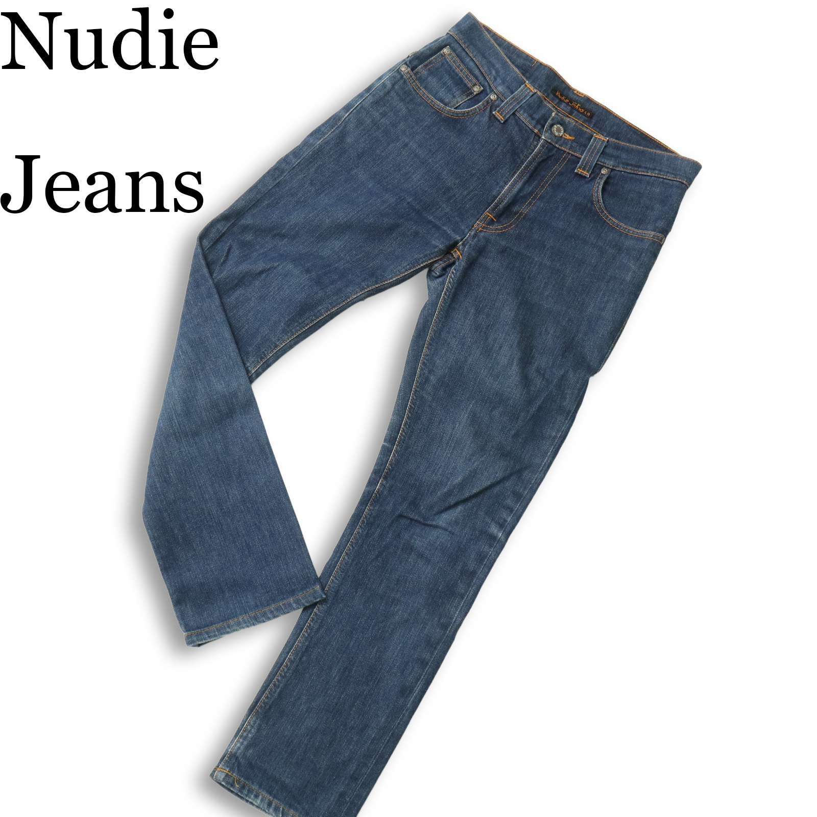 定番，新作登場 イタリア製 Nudie Jeans ヌーディージーンズTHIN