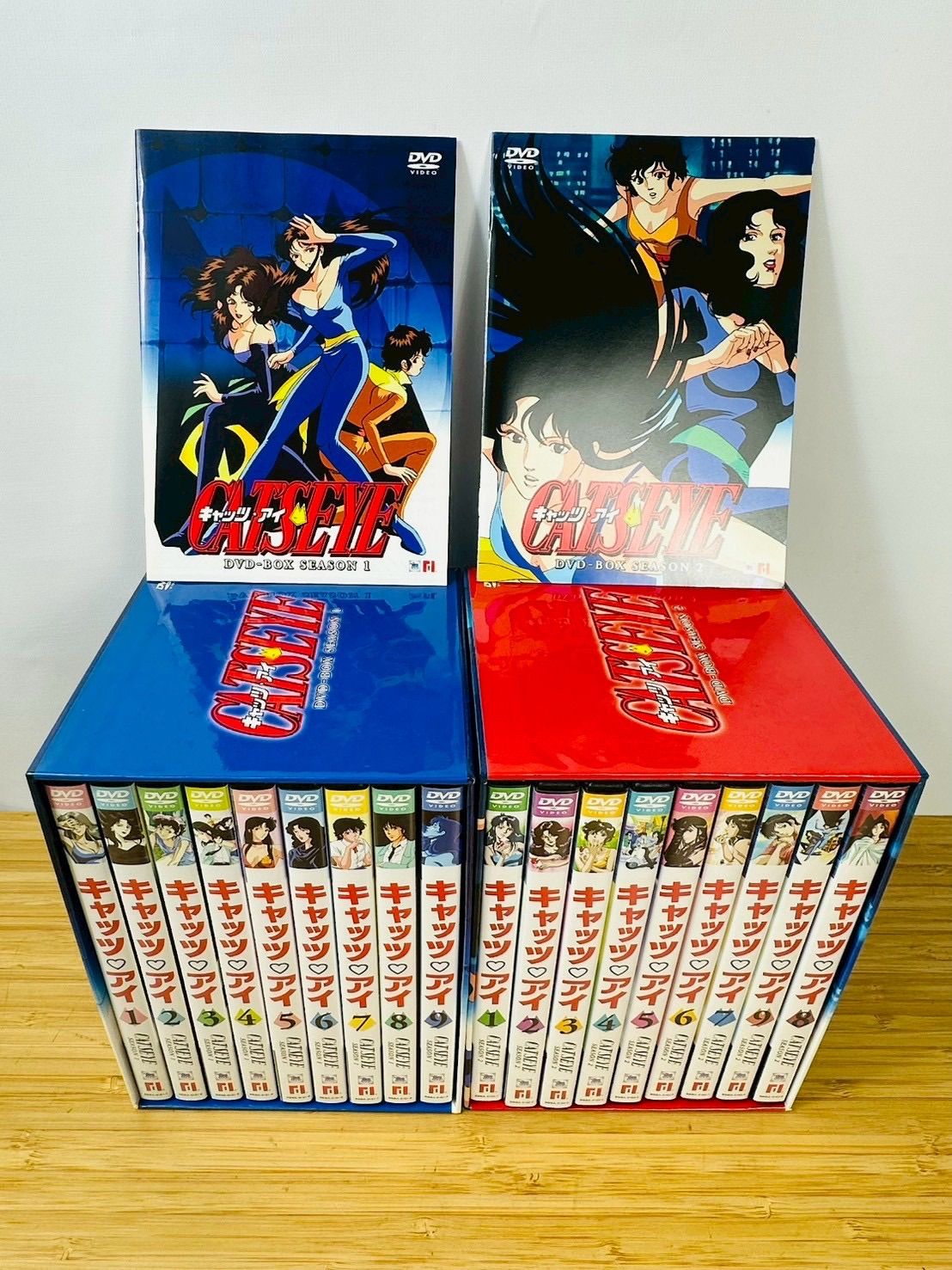 【埼玉発】(希少)キャッツ・アイ DVD BOX 1,2セット