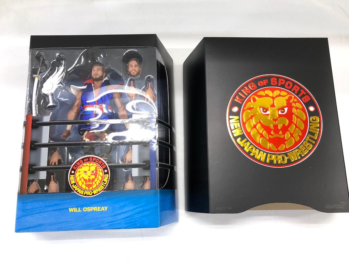 【未開封】ウィル・オスプレイ 「New Japan Pro-Wrestling」 アクションフィギュア