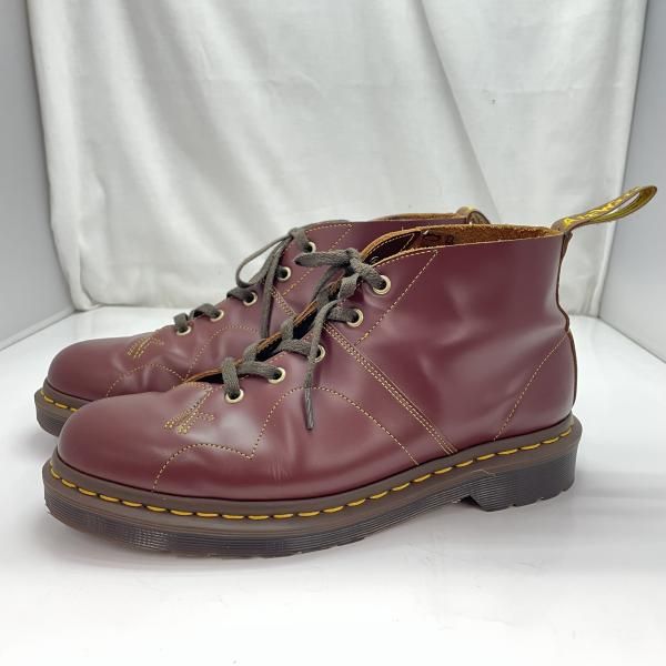 【中古】Dr.Martens CHURCH ブーツ サイズUK8(27cm相当) 茶 AW006[91]
