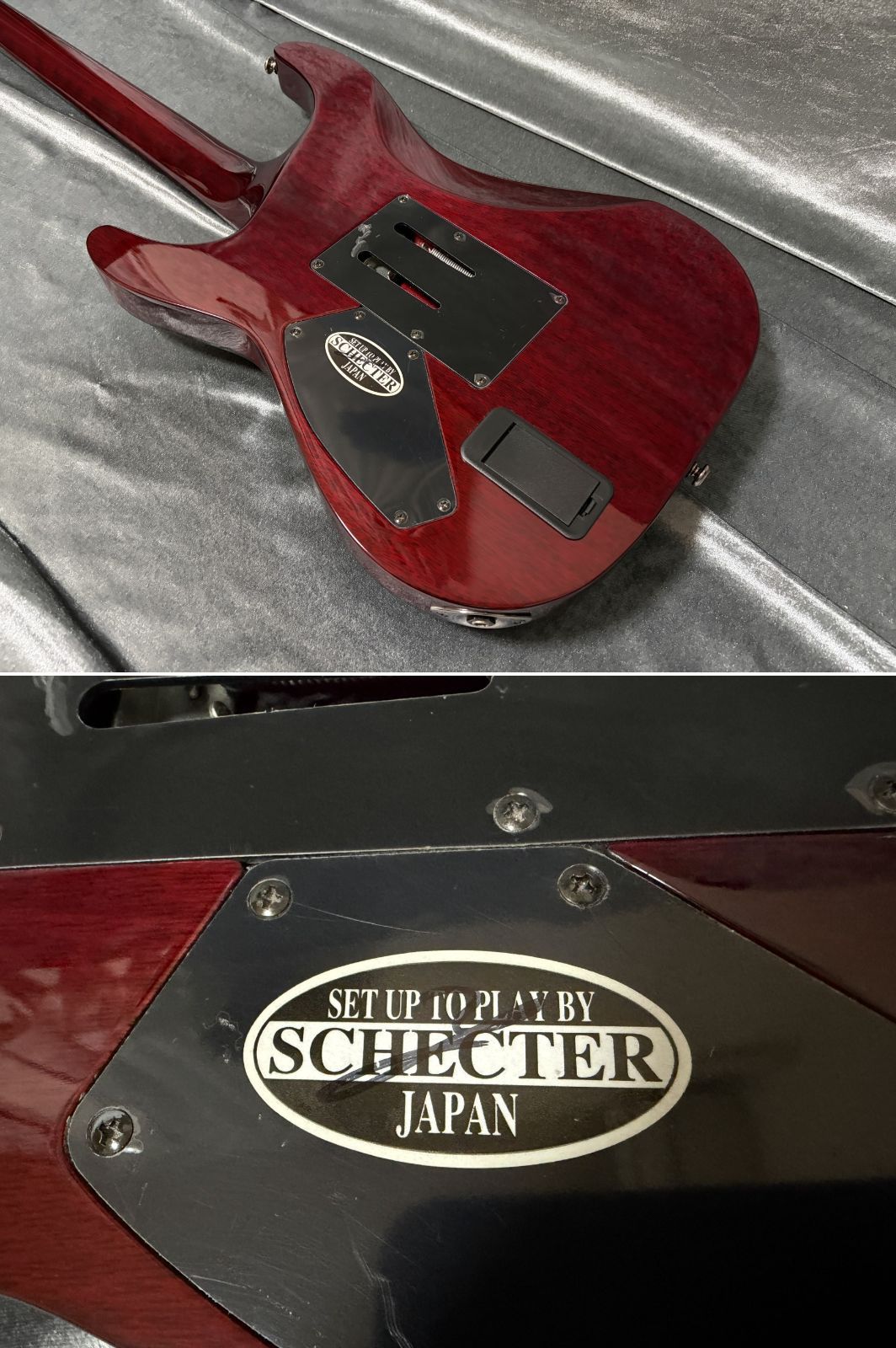 美品 定価253,000円 Schecter AD-C-1-FR-HR EMG ☆美品 定価253,000円 Schecter AD-C-1-FR-HR EMG搭載 コイルタップ