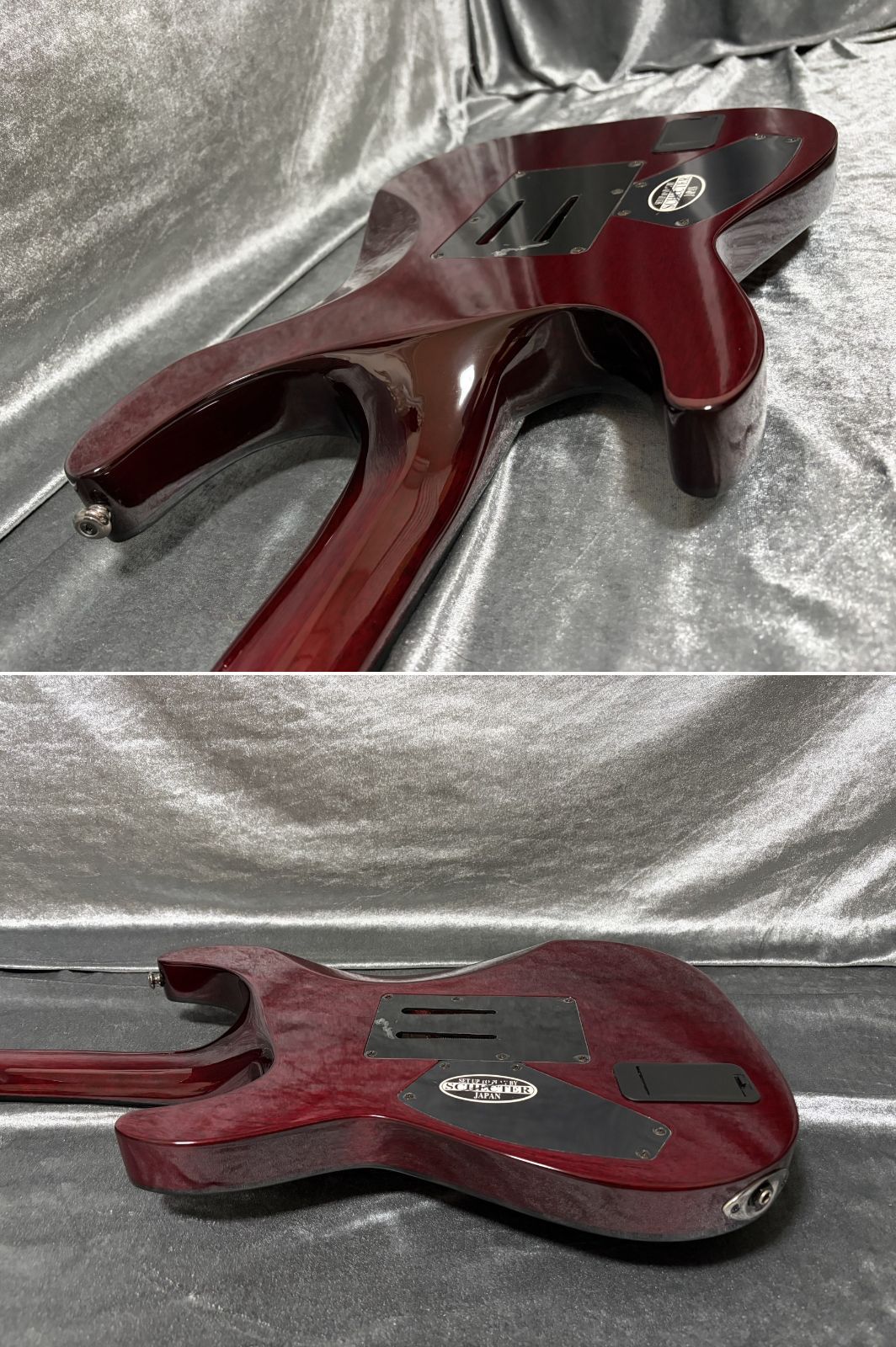 ☆美品 定価253,000円 Schecter AD-C-1-FR-HR EMG搭載 コイルタップ