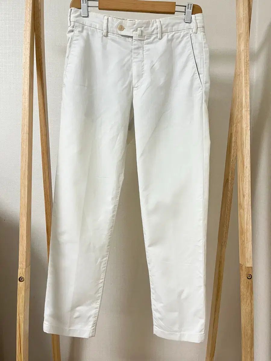 ロロ・ピアーナ 白 コットン パンツ 44 正規品