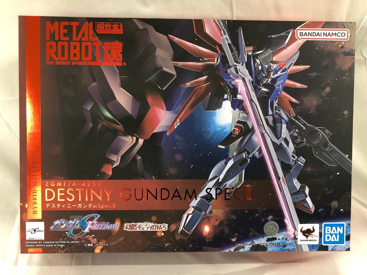【未開封】METAL ROBOT魂 ＜SIDE MS＞ デスティニーガンダム SpecII