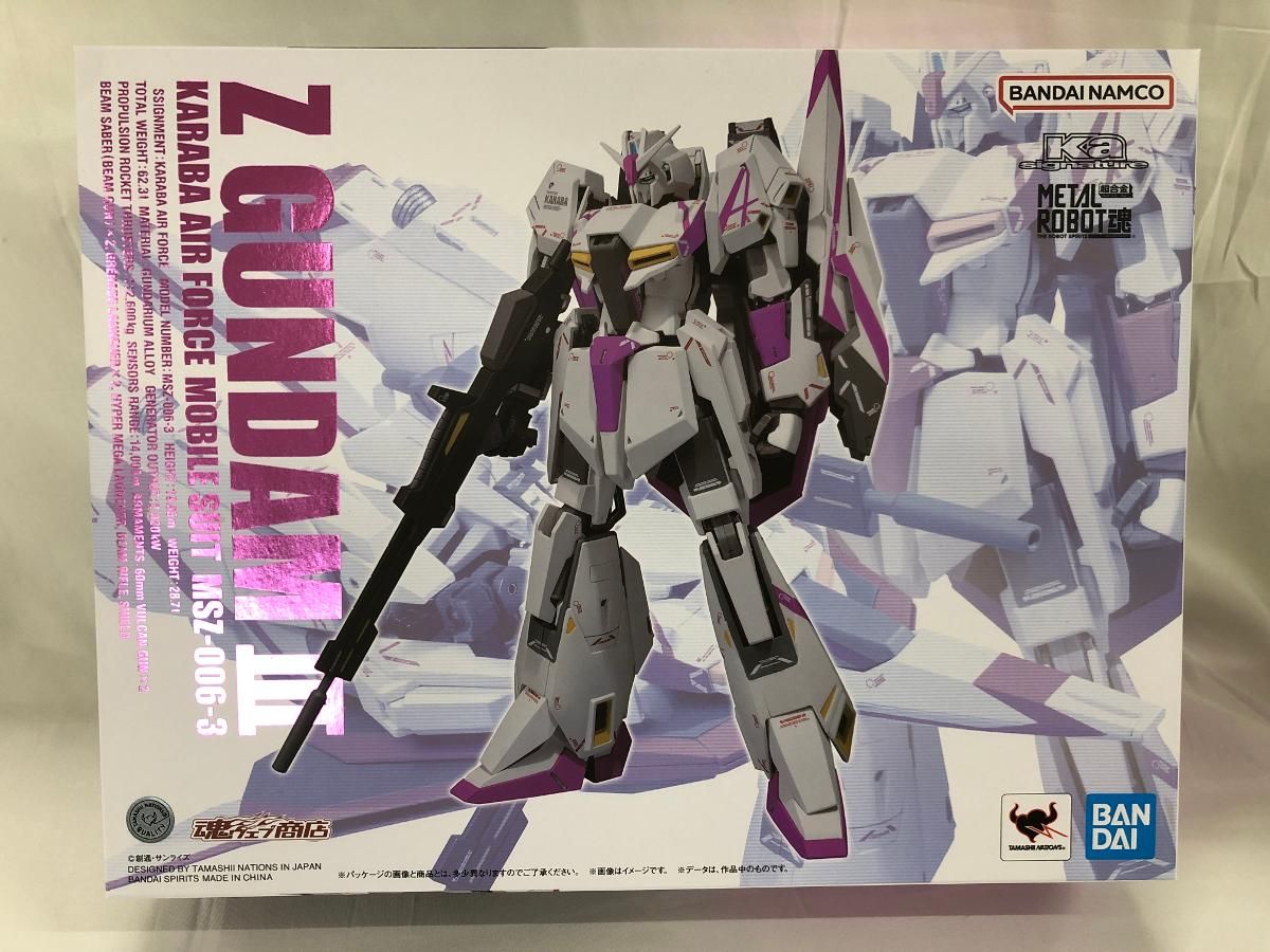 【未開封】METAL ROBOT魂(Ka signature) Zガンダム 3号機 ガンダム新体験-0087- グリーンダイバーズ 魂ウェブ