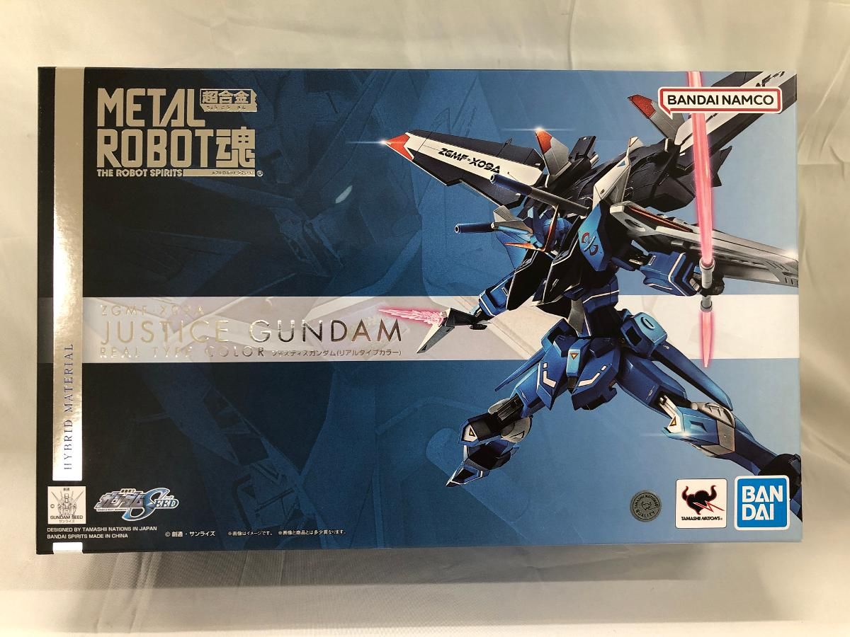 未開封】METAL ROBOT魂 ＜SIDE MS＞ ジャスティスガンダム (リアル