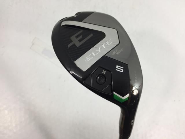 返品OK 【中古ゴルフクラブ】キャロウェイ ELYTE MAX FAST (エリート マックスファスト) ユーティリティ 2025 (日本仕様) LIN-Q GREEN 40 for Callaway 5H