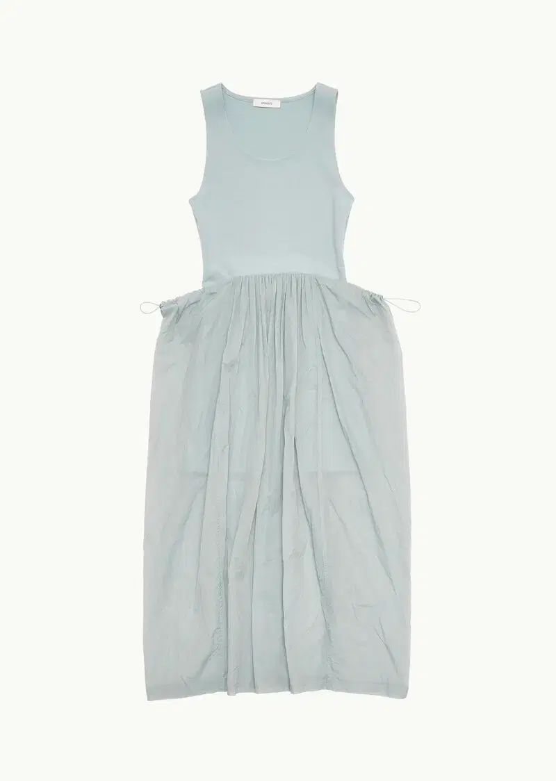 アモーメント シアー ジャージ ONE PIECE SHEER JERSEY DRESS (GREY)