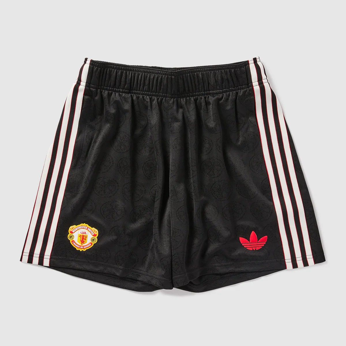 【送料無料・匿名配送】adidas Originals アディダス オリジナルス マンチェスターユナイテッド × ザ・ストーン・ローゼズ ショーツ ショートパンツ 黒 新品 正規品