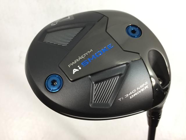 返品OK 【中古ゴルフクラブ】【超美品】キャロウェイ PARADYM (パラダイム) Ai SMOKE Ti 340 MINI ドライバー 2024 (日本仕様) TENSEI 60 for Callaway 1W