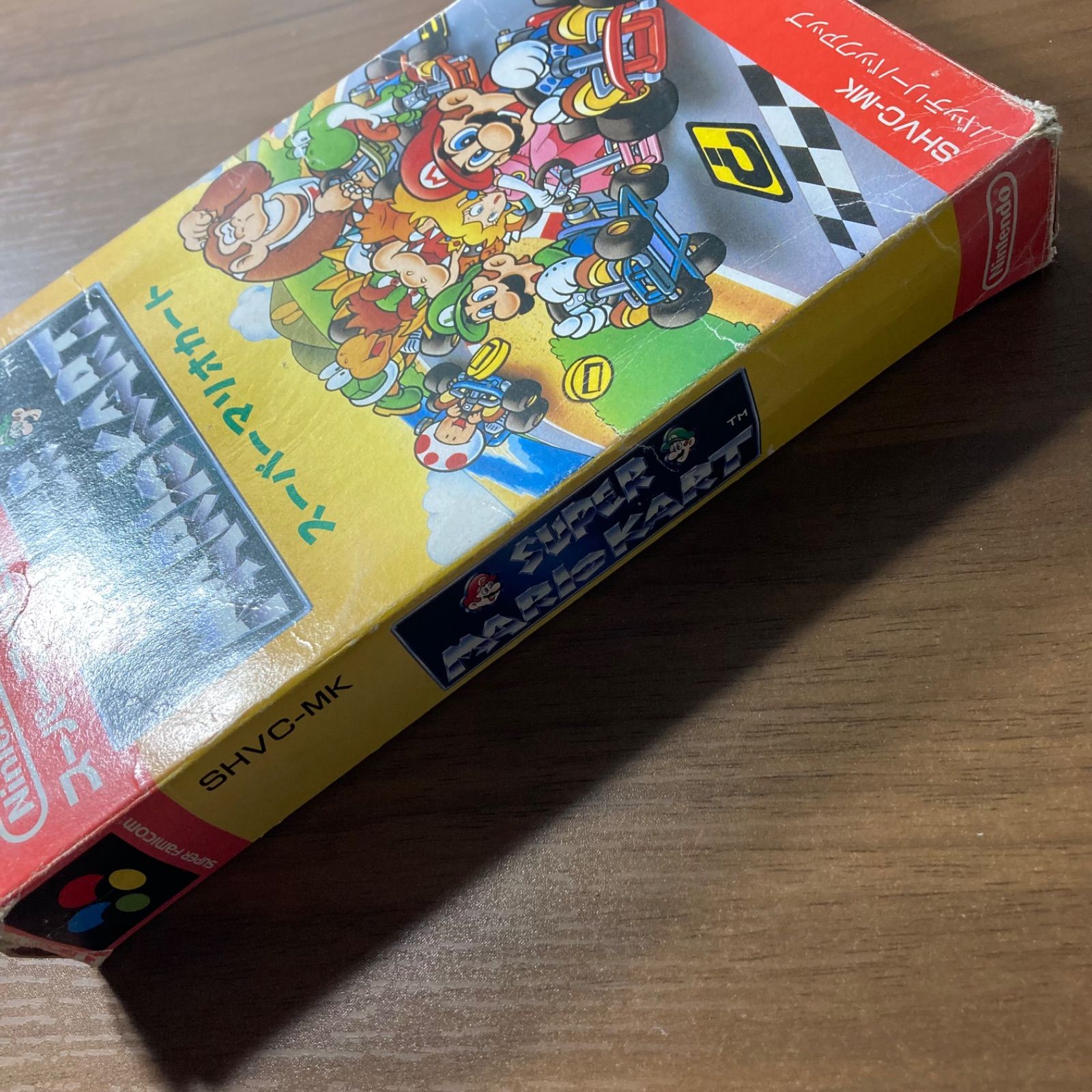 スーパーマリオカート スーパーファミコン ソフト 箱付き 3-269 - メルカリ