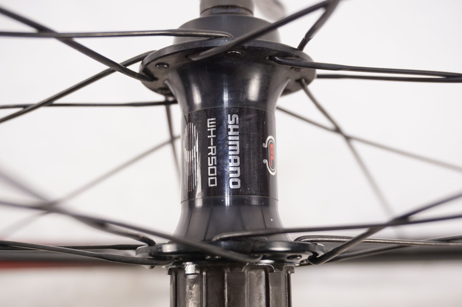 Shimano R500 完組ホイール ブラック(前後) シマノ（SHIMANO） WH-R500 ホイール前後セット/ 千葉中央店