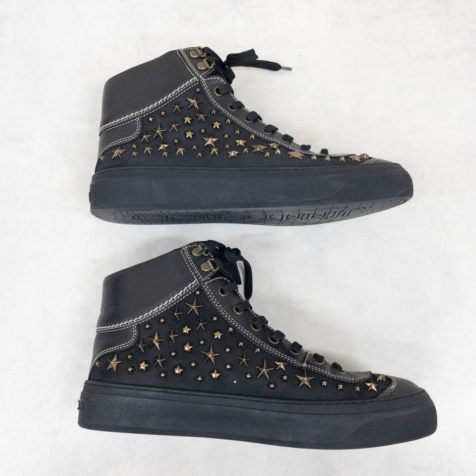 JIMMY CHOO ジミーチュウ スニーカー ハイカット スタッズ スター