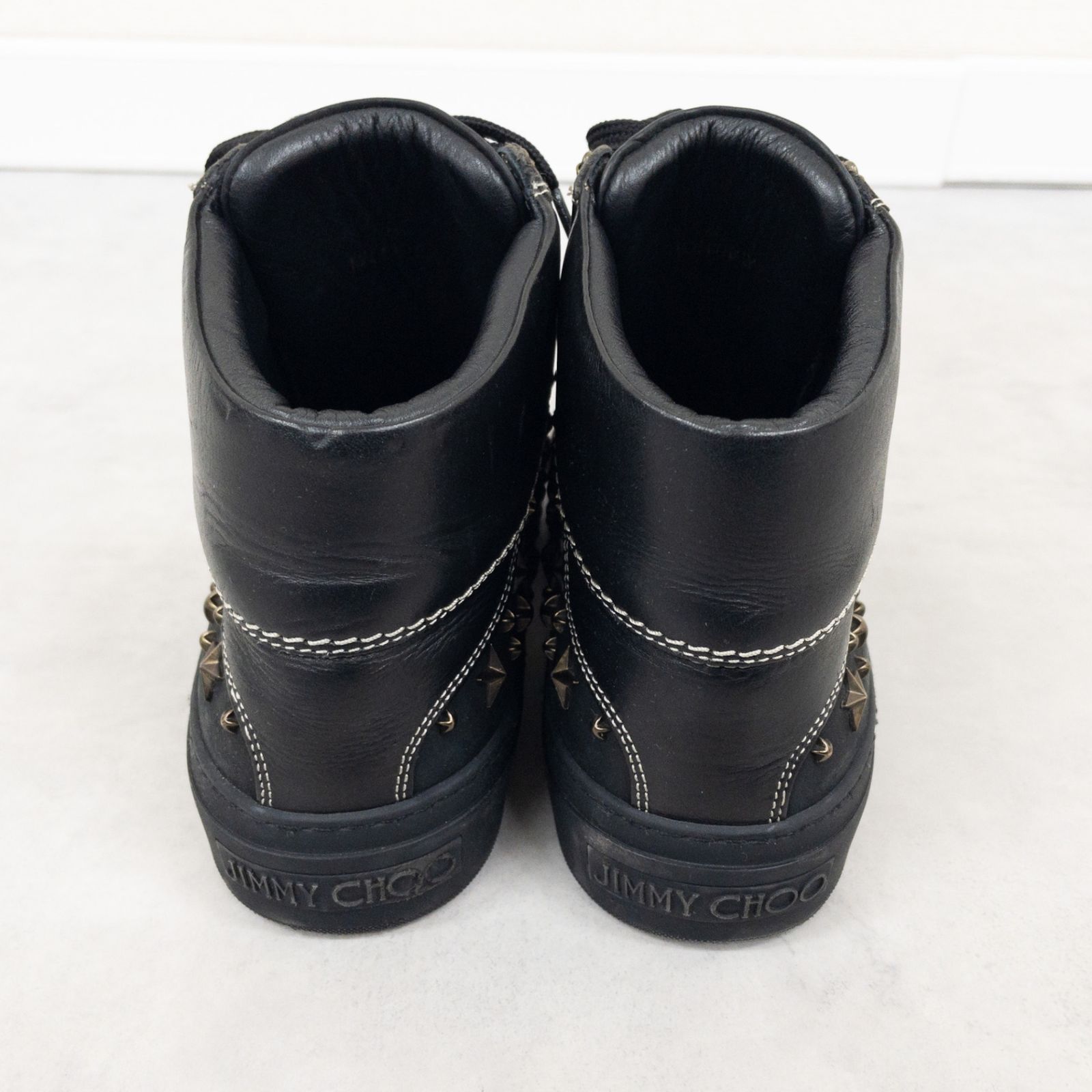 JIMMY CHOO ジミーチュウ スニーカー ハイカット スタッズ スター