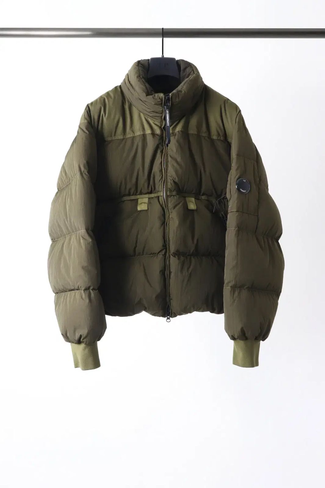 C.P. COMPANY シーピーカンパニー エコーEcco エコークロムR ミックスド ダウン オリーブカーキ 48 出品