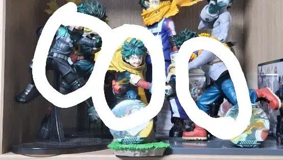 僕のヒーローアカデミア 緑谷出久 フィギュア 3種