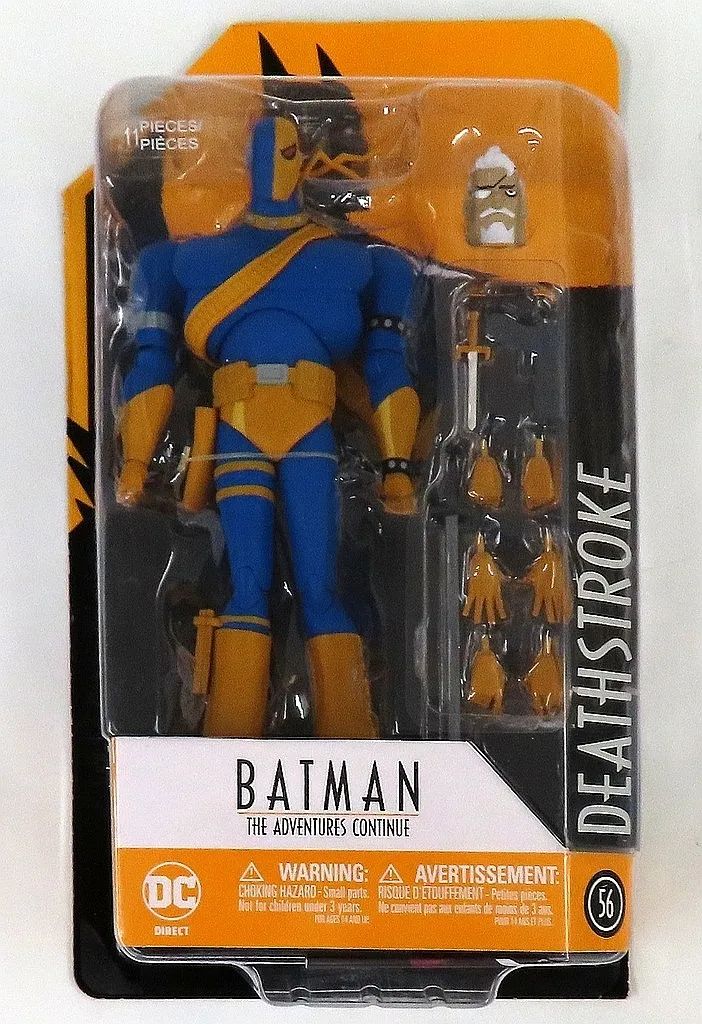 【中古】フィギュア デスストローク(バットマン・アドベンチャーズ・コンティニュー版) 「バットマン アニメイテッド」 6インチ DC アクションフィギュア