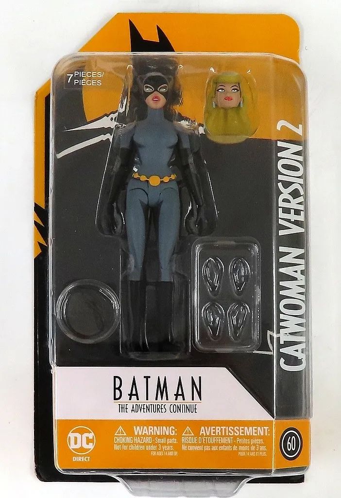【中古】フィギュア キャットウーマン バージョン2(バットマン・アドベンチャーズ・コンティニュー版) 「バットマン アニメイテッド」 6インチ DC アクションフィギュア