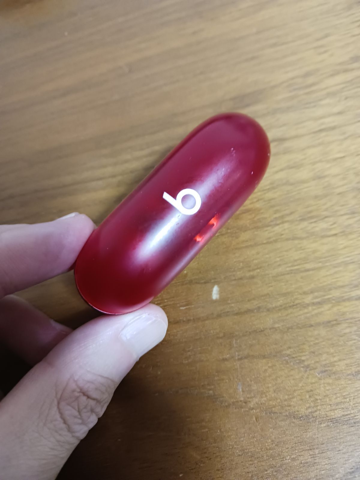 beats solo buds 充電ケースのみ レッド - メルカリ