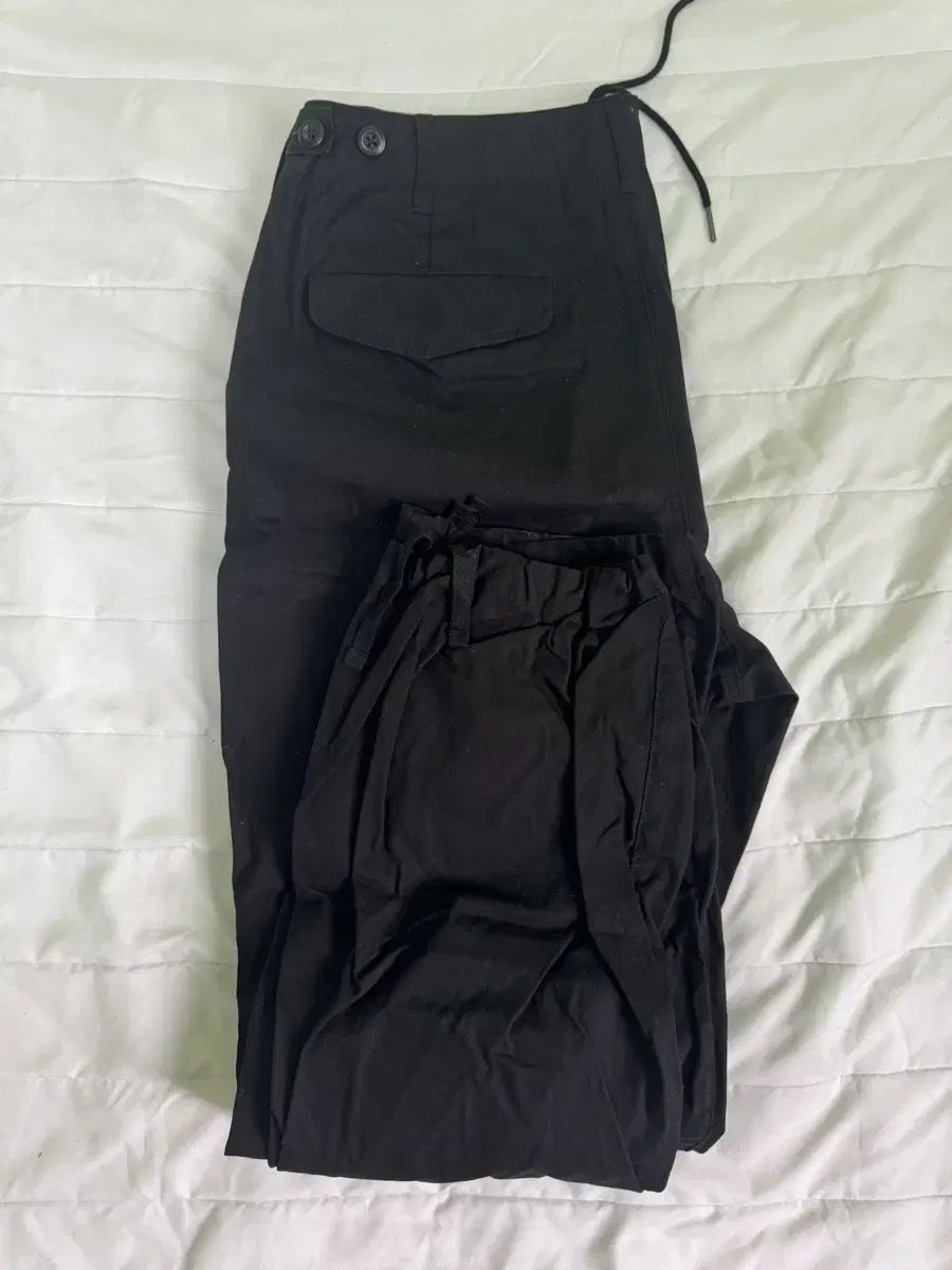 MUSINSA コットン パラシュート パンツ 32