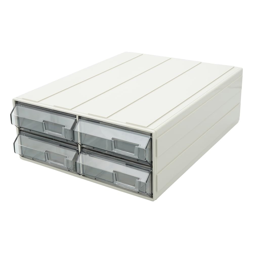 新品 サカセ化学工業 カセッター B5タイプ(引出4マス)クリアー HB5-004