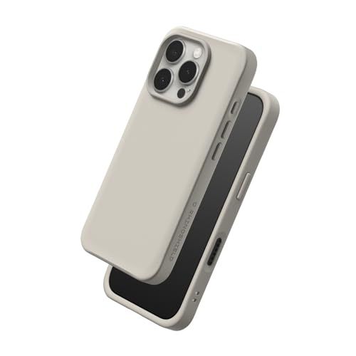 RHINOSHIELD (ライノシールド) iPhone 16 Pro Max 対応ケース | SolidX - 衝撃吸収強化 スリム 耐衝撃スマホケース 3.5メートルからの落下保護 - シェルベージュma 402a4c6e