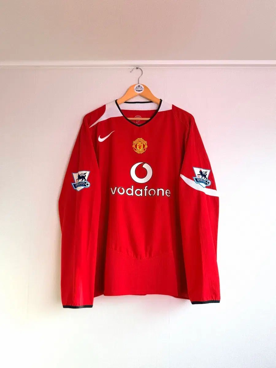 04-06 MANCHESTER UNITED FC HOME 長袖 パク・チソン(JISUNG)
