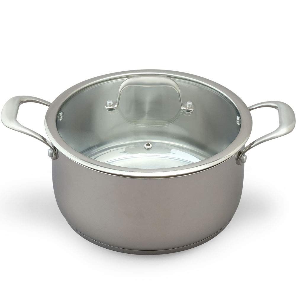 アイリスオーヤマ 両手鍋 24cm ガス火/IH対応 食器洗浄対応 お手入れ簡単 ステンレス/シルバー SP-P24/ 34deea01