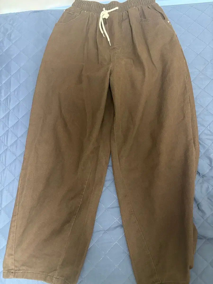 ホクシー ブラウン 밴딩 ズボン 出品
