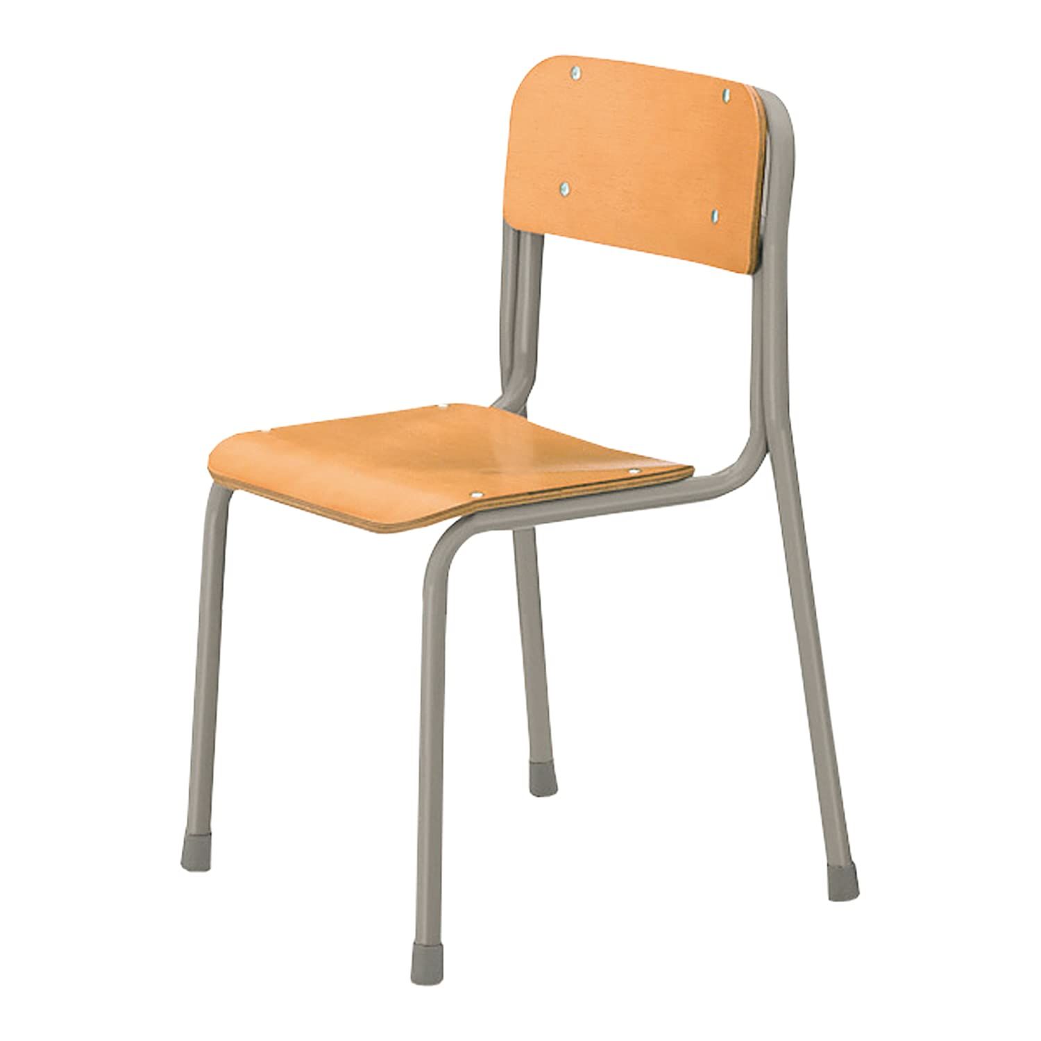 新品 【メーカー配送・設置・組立】コクヨ 教室 教育用 生徒用椅子 普通教室 N1シリーズ 固定式イス 4号 SCH-N4G